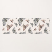 Botervlieskleurig patroonYoga Mat (Achterkant (horizontaal))