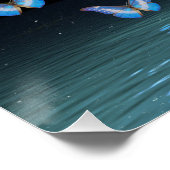 Botervlieskristalboom Perfect Poster (Hoek)