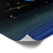 Botervlieskristalboom Poster (Hoek)