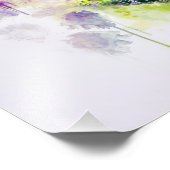 Botervlieslaan, monarch Butterfly Foto Afdruk (Hoek)