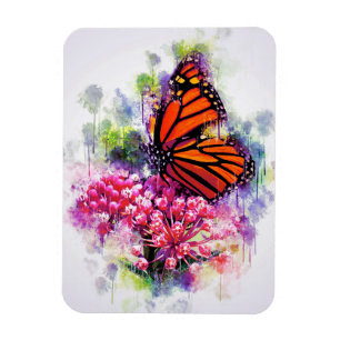 Botervlieslaan, monarch Butterfly Magneet
