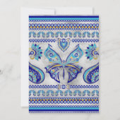 Botervliesogen voor sierbloem feestdagenkaart (Voorkant)