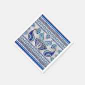 Botervliesogen voor sierbloem servet (Hoek)