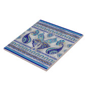 Botervliesogen voor sierbloem tegeltje (Zijkant)