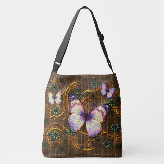 Botervliesopties art. 6 Afbeelding Crossbody Tas (Achterkant)