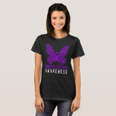 Botervliesoverlevenden Bewustmaking huiselijk gewe T-shirt (Voorkant volledig)
