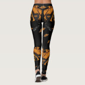 Botervliesvleugels - Monarch Butterfly Skull Leggings (Achterkant)