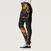 Botervliesvleugels - Monarch Butterfly Skull Leggings (Links)