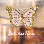 Botervliesvlieg logo raamsticker (Vel 2)