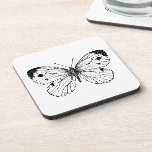 Botervlinder Bier Onderzetter (Linkerzijde)