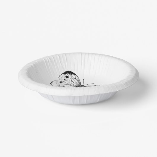 Botervlinder Papieren Kommen (Gebogen)