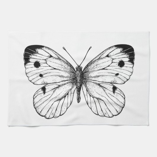 Botervlinder Theedoek (Horizontaal)
