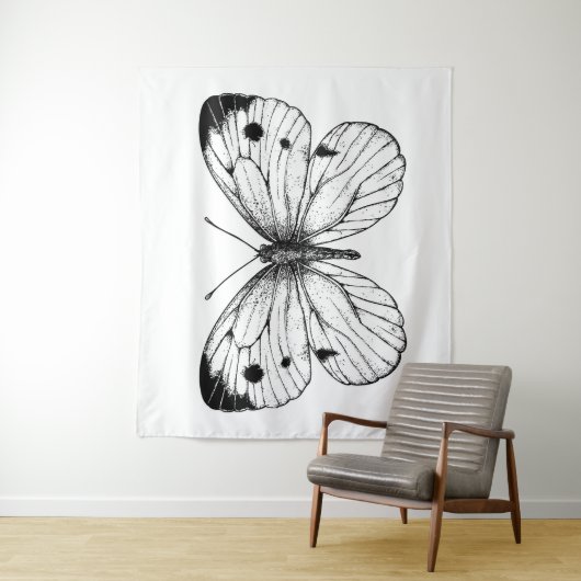 Botervlinder Wandkleed (In situ)