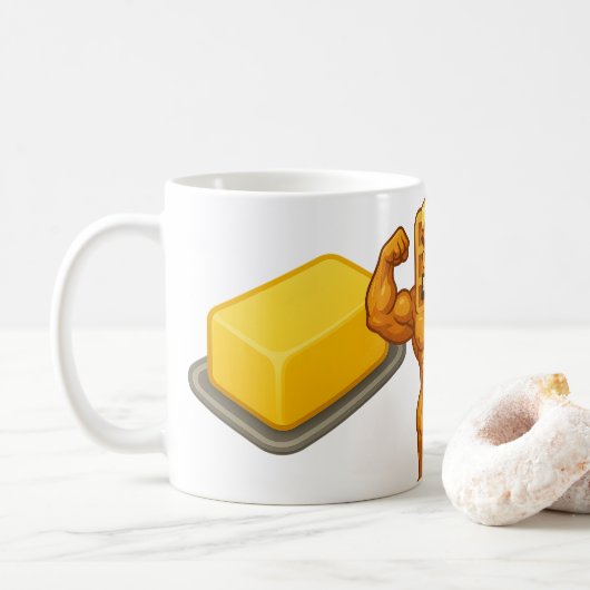Boterwafel Koffiemok (Met donut)