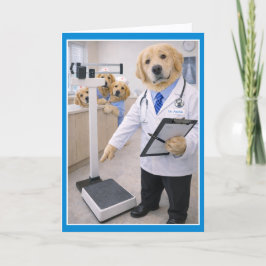 Both Feet Scale Get Well Card  SCB-2 Kaart