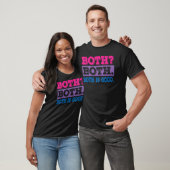 Both Good Pansexual Bisexual Rainbow LGBTQ Gender  T-shirt (Unisex)