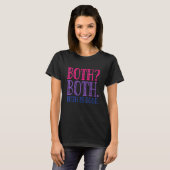 Both Is Good  Bi Pride Butterfly LGBTQ  Bisexual T-shirt (Voorkant volledig)