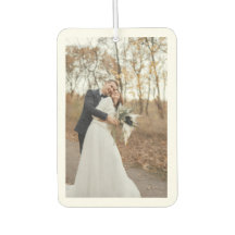 Both Sides Custom Photo Add Your Own Air Freshener
