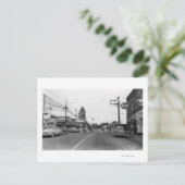 Bothell, WA - Downtown Street Scene Foto 2 Briefkaart (Staand voorkant)