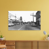 Bothell, WA - Downtown Street Scene Foto 2 Canvas Afdruk (Insitu (Woonkamer))