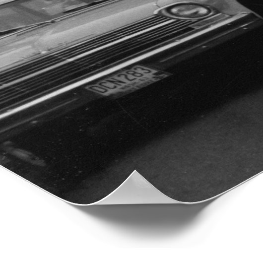 Bothell, WA - Foto van de scène in de binnenstad Poster (Hoek)