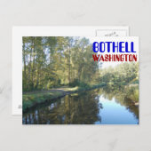 Bothell Washington Briefkaart (Voorkant / Achterkant)