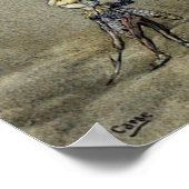 "Bother the Gnat" Blue-Tone Poster (Hoek)