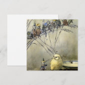 “Bother the Gnat” door A Duncan Carse Feestdagenkaart (Voorkant / Achterkant)