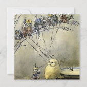 “Bother the Gnat” door A Duncan Carse Feestdagenkaart (Voorkant)