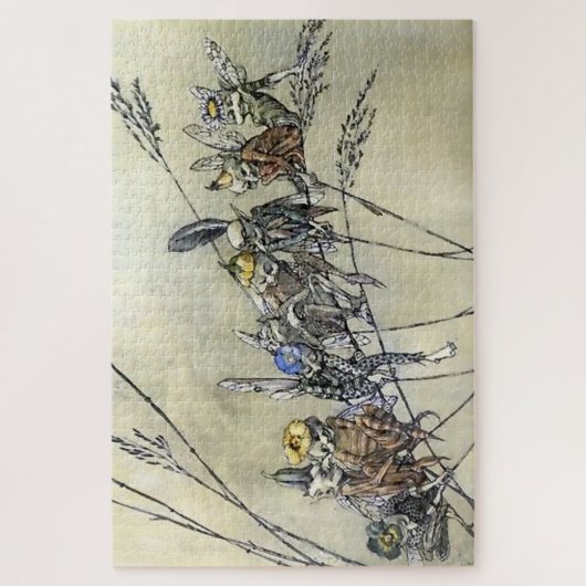 “Bother the Gnat” door A Duncan Carse Legpuzzel (Verticaal)