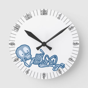 Bothered BetsyLou Skeleton Ronde Klok