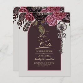 BOTHIC ROSE Bourgondië Herfst Bruiloft