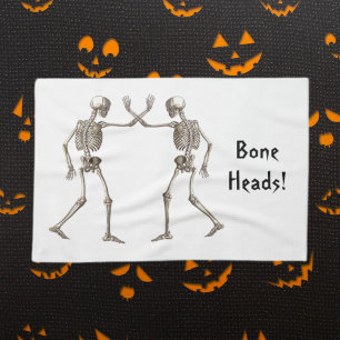Bothoofden Skeleton Halloween Kitchen Towel Theedoek