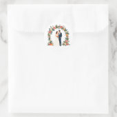 Boticelli Trouwpaar Sticker (Tas)