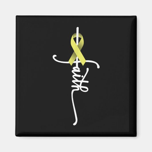 Botkanker Faith Sarcoma Botkanker Bewustzijn Su Magneet (Voorkant)