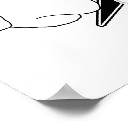 Botkanker Poster (Hoek)