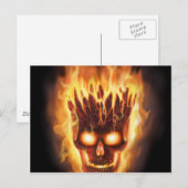 Botkop ontploft briefkaart (Voorkant / Achterkant)