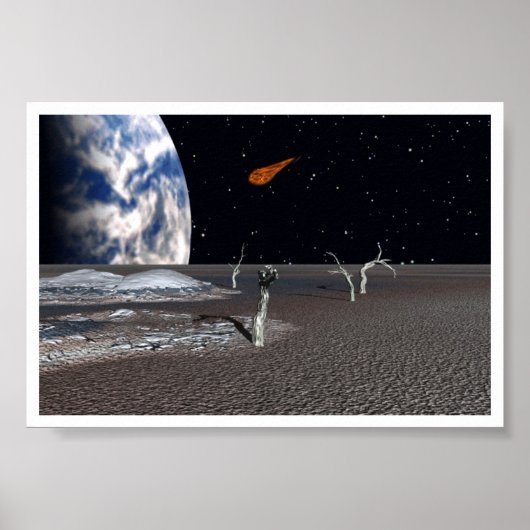 Botmoment klein poster (Voorkant)