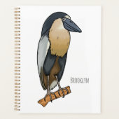 Botnavelvogel cartoon planner (Voorkant)
