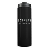 Botnets zijn te veel mensen thermosbeker (Voorkant)