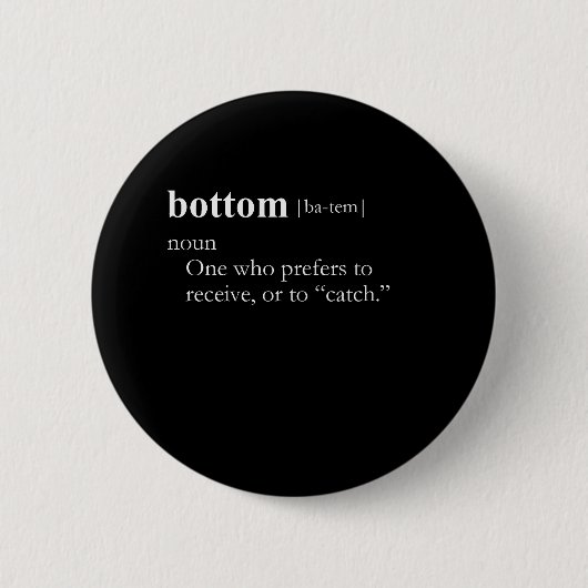 BOTOM (definitie) Ronde Button 5,7 Cm (Voorkant)