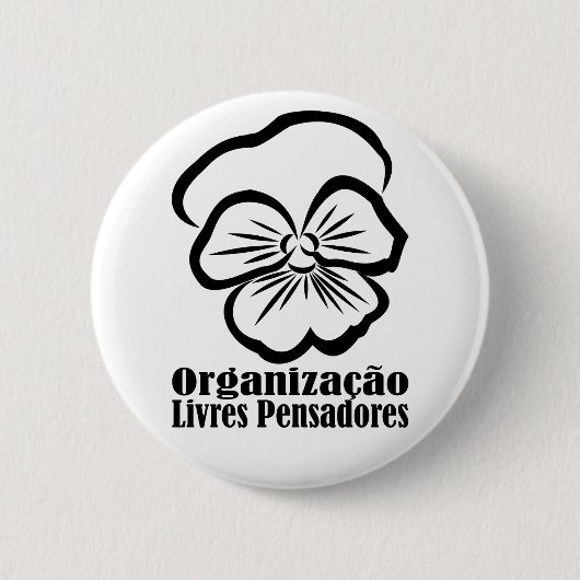 Boton com o logo e nome abaixo ronde button 5,7 cm (Voorkant)