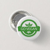 Boton Go Vegan Ronde Button 3,2 Cm (Voorkant /achterkant)