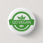 Boton Go Vegan Ronde Button 3,2 Cm (Voorkant)
