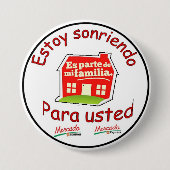 boton mercado ronde button 7,6 cm (Voorkant)