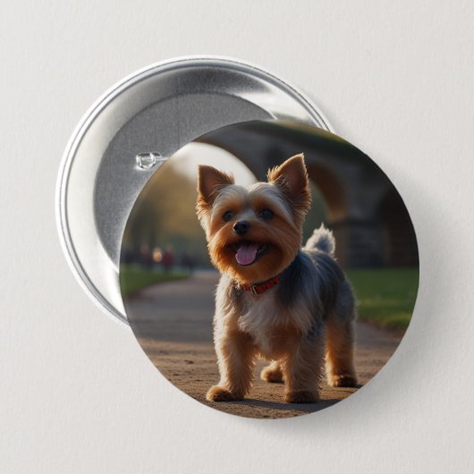 Bóton Redondo 2.54cm Yorkshire Ronde Button 7,6 Cm (Voorkant /achterkant)