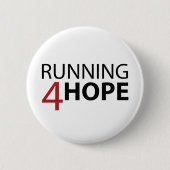 Bóton Running4Hope Ronde Button 5,7 Cm (Voorkant)