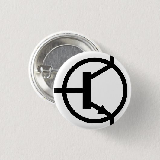 Boton Transistor NPN Ronde Button 3,2 Cm (Voorkant /achterkant)