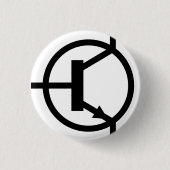 Boton Transistor NPN Ronde Button 3,2 Cm (Voorkant)