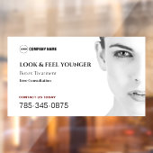 Botox Behandeling Service Aangepaste Venster Cling Raamsticker (Vel 2)